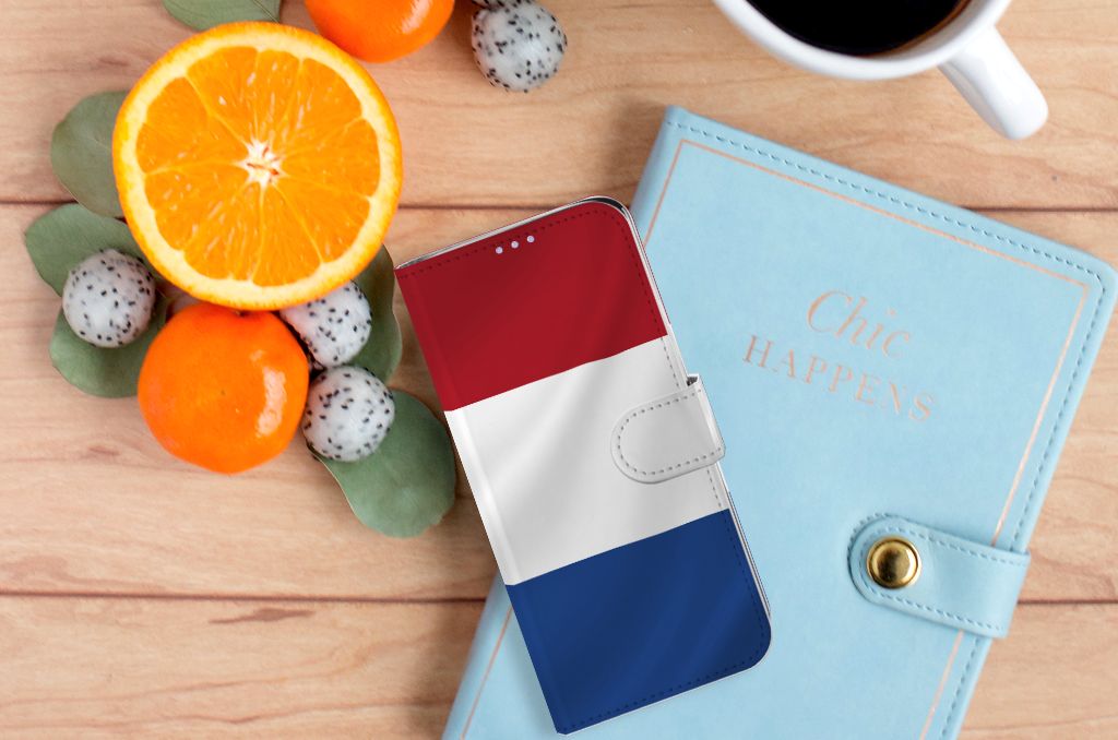 Samsung Galaxy A51 Bookstyle Case Nederlandse Vlag