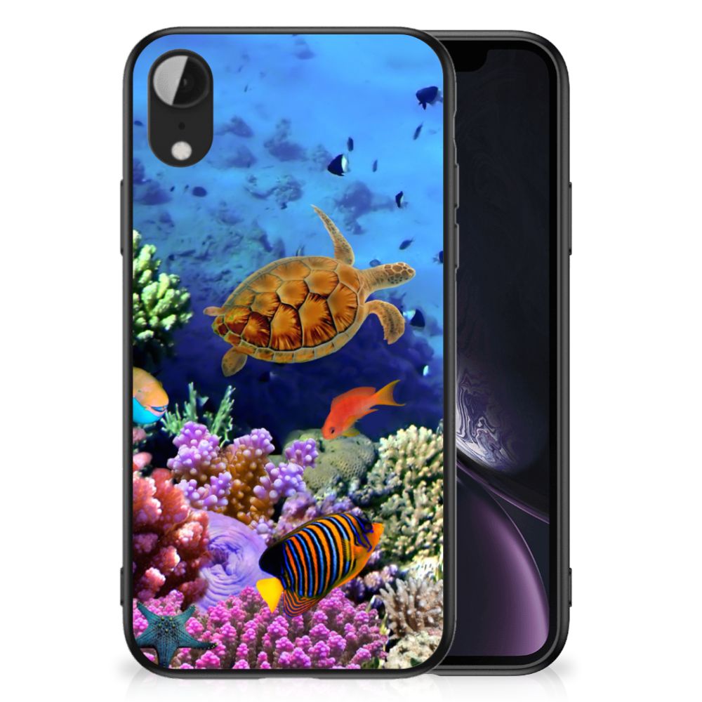 Apple iPhone XR Dierenprint Telefoonhoesje Vissen