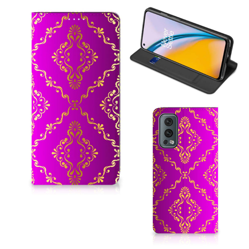 Telefoon Hoesje OnePlus Nord 2 5G Barok Roze