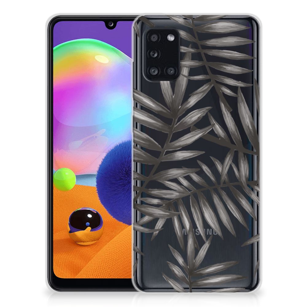 Samsung Galaxy A31 TPU Case Leaves Grey B2C Telecom