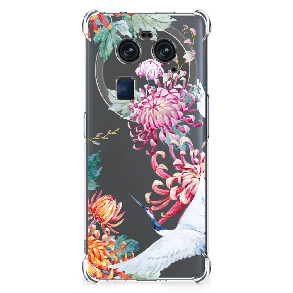 OPPO Find X6 Case Anti-shock Bird Flowers B2C Telecom