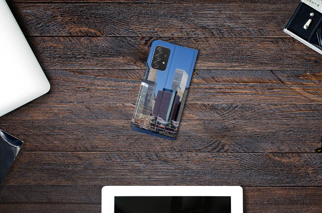 Samsung Galaxy A72 (5G/4G) Book Cover Vrijheidsbeeld - B2C Telecom
