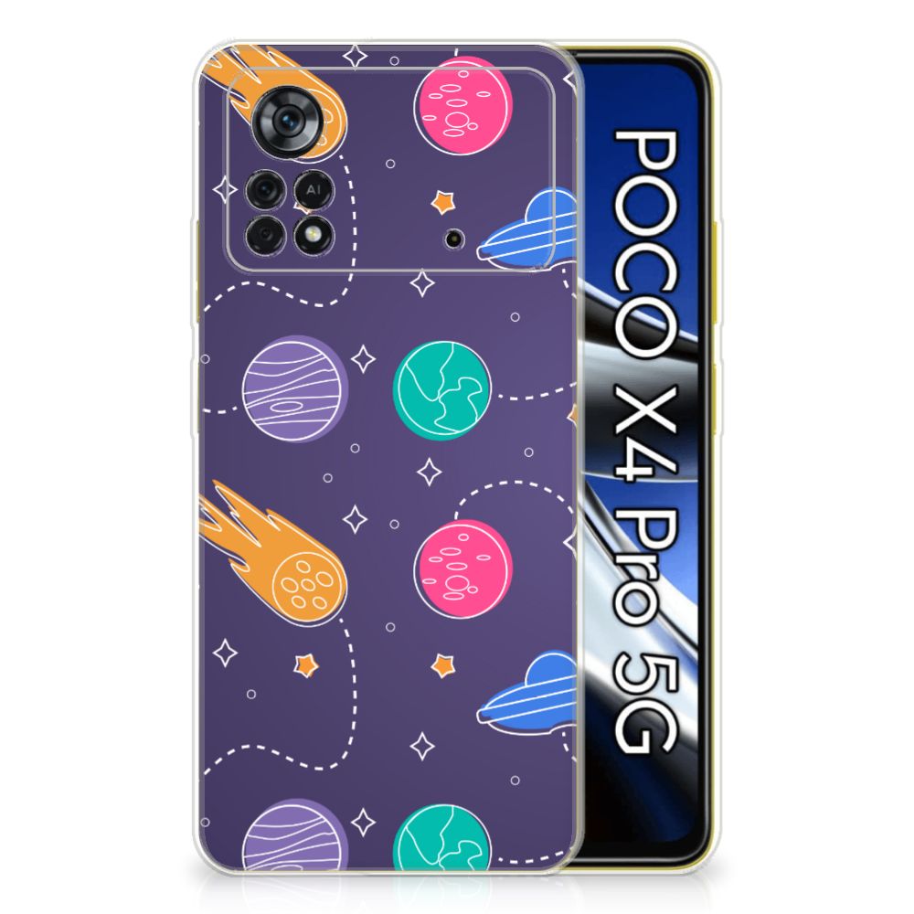 Xiaomi Poco X4 Pro 5G Silicone Back Cover Space