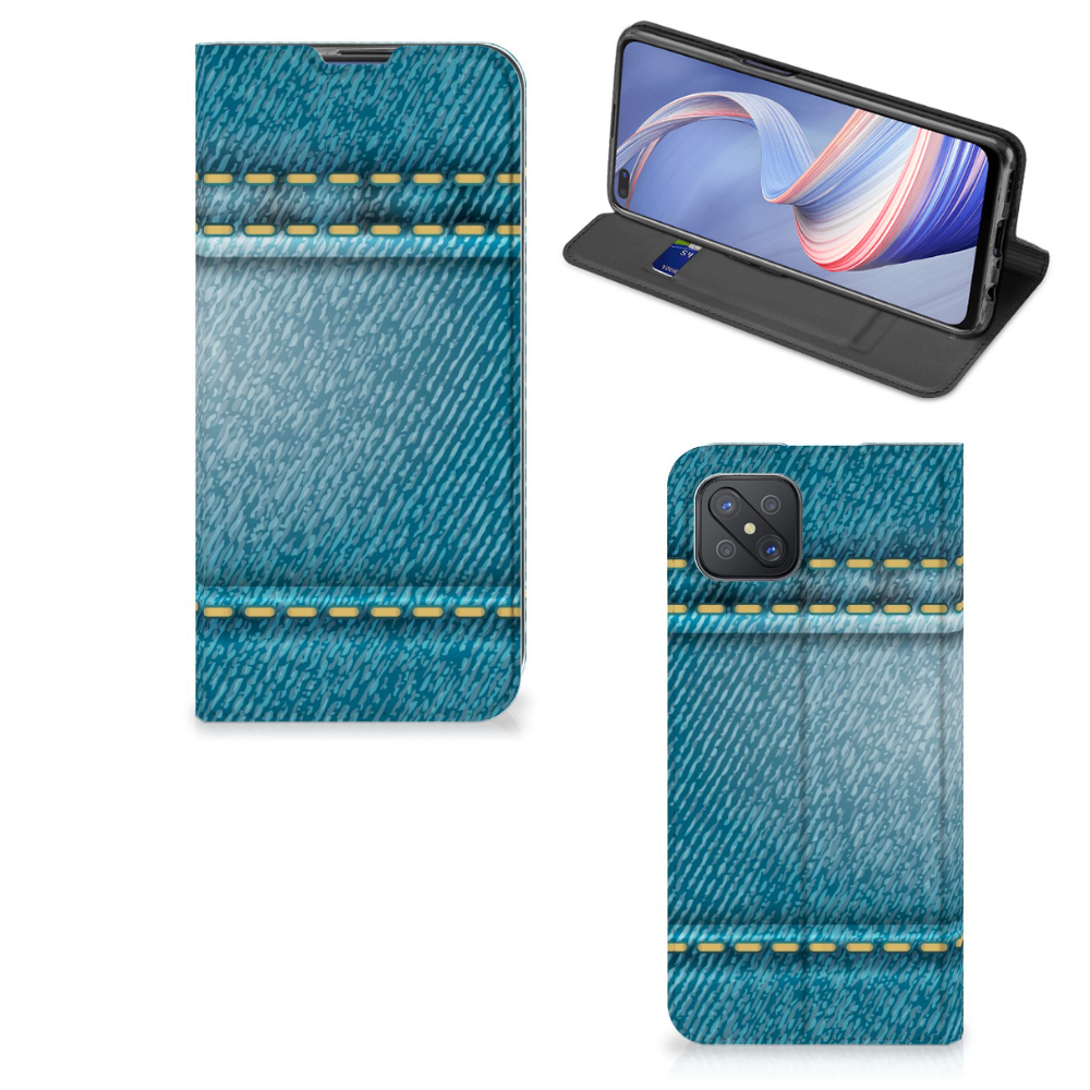 OPPO Reno4 Z 5G Hippe Standcase Jeans - B2C Telecom