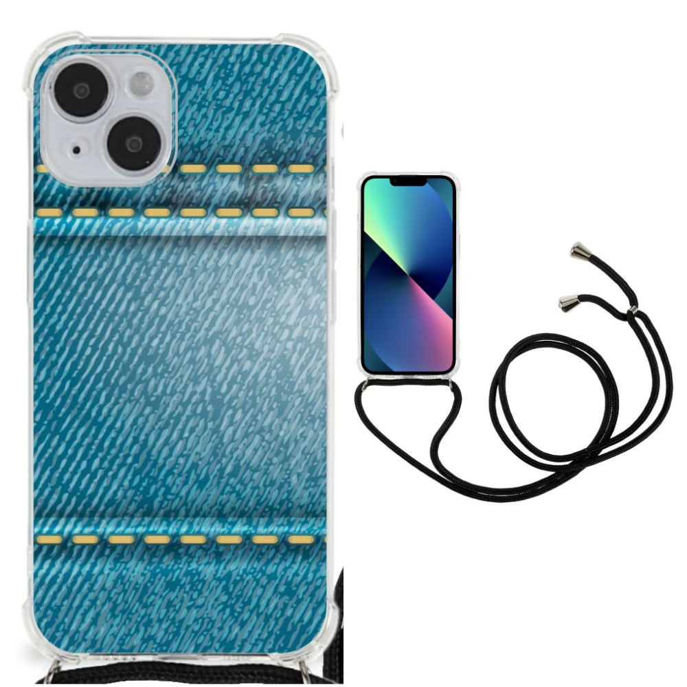 iPhone 14 Anti Shock Bumper Case Jeans