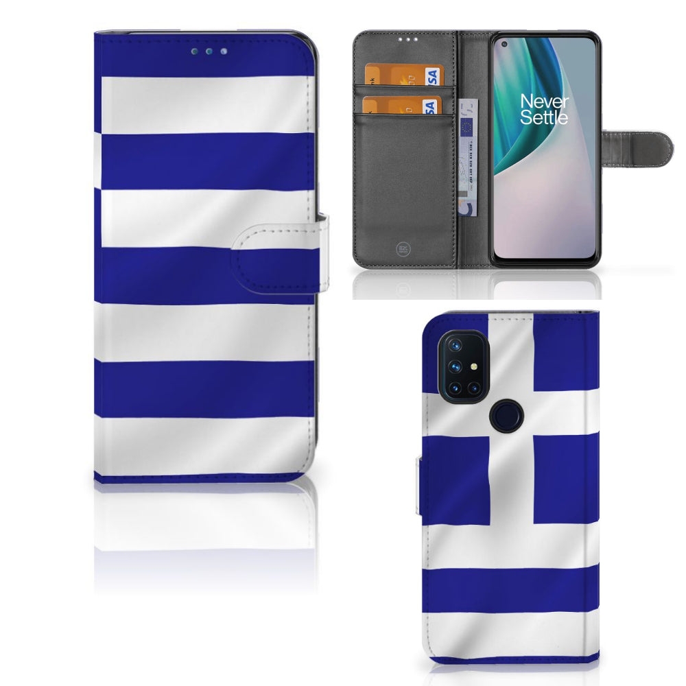 OnePlus Nord N10 Bookstyle Case Griekenland