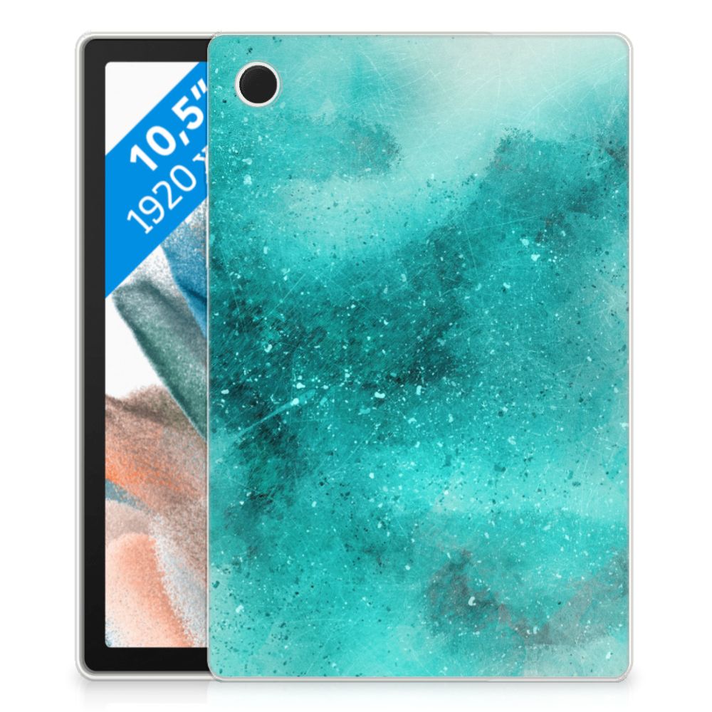 Tablethoes Samsung Galaxy Tab A8 2021/2022 Painting Blue - B2C Telecom