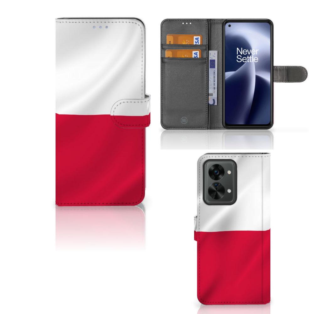 OnePlus Nord 2T Bookstyle Case Polen