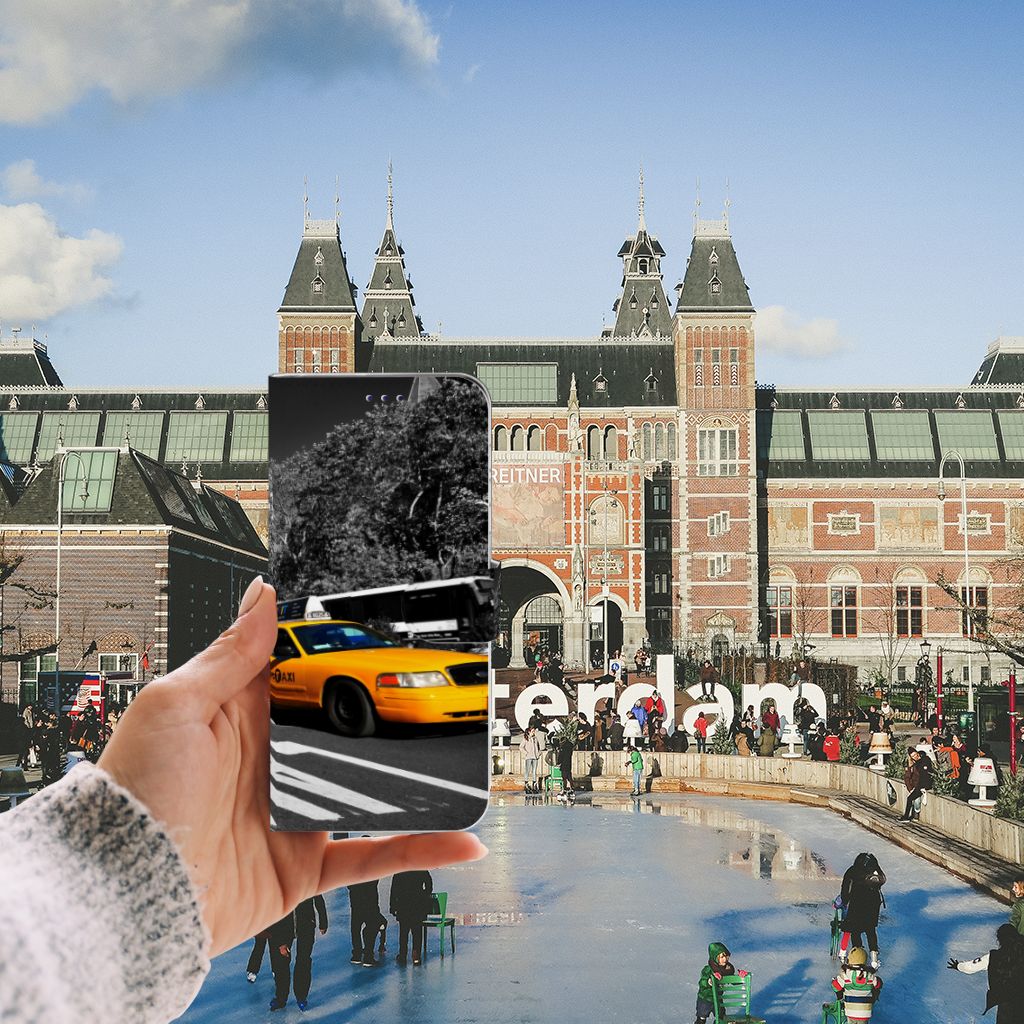 Samsung Galaxy A50 Flip Cover New York Taxi
