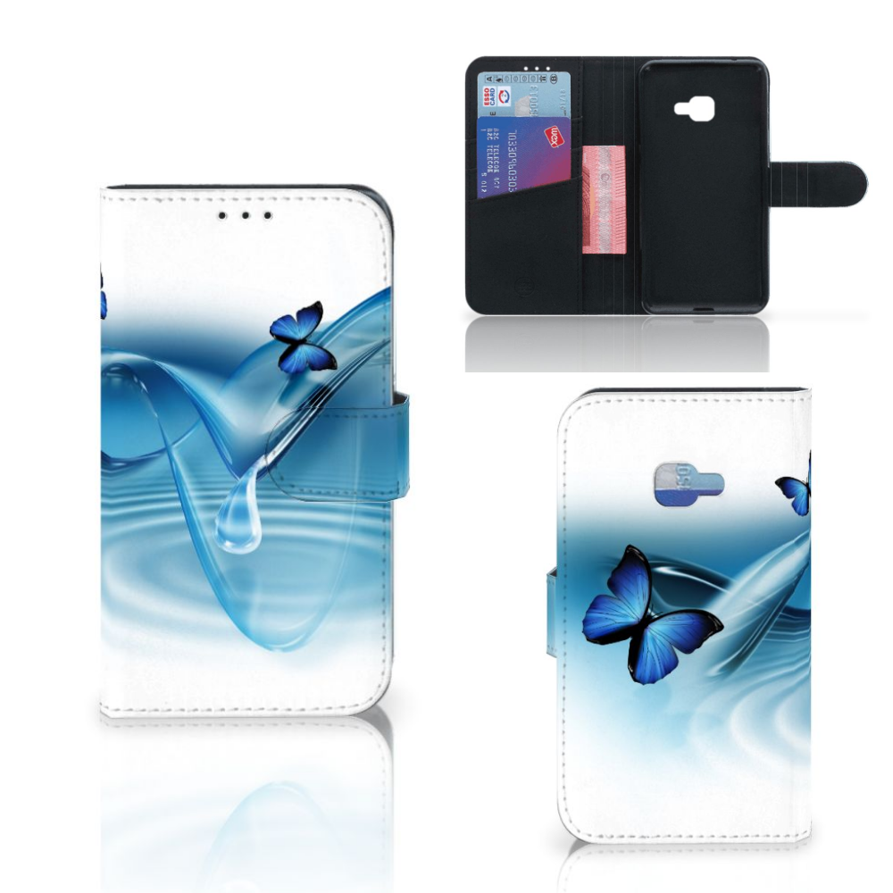 Samsung Galaxy Xcover 4 | Xcover 4s Telefoonhoesje met Pasjes Vlinders
