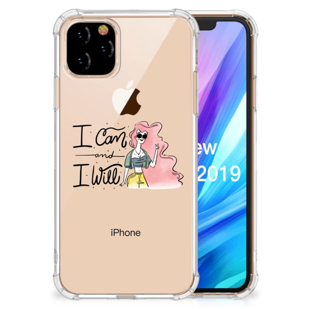 Apple iPhone 11 Pro Stevig Bumper Hoesje i Can