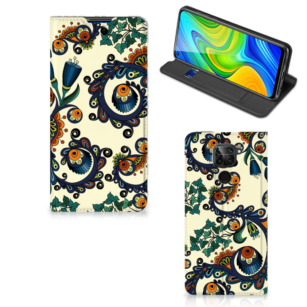 Telefoon Hoesje Xiaomi Redmi Note 9 Barok Flower - B2C Telecom