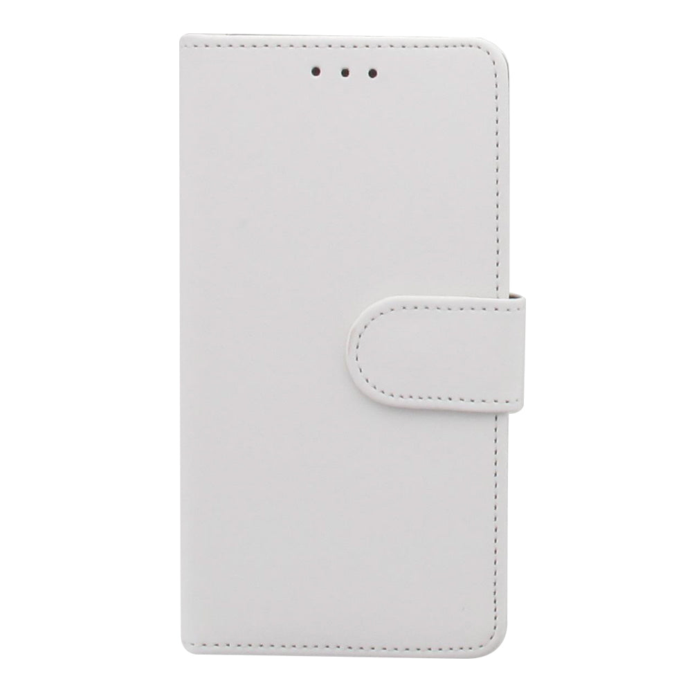 Nokia 2 Telefoonhoesje Wit met Opbergvakjes