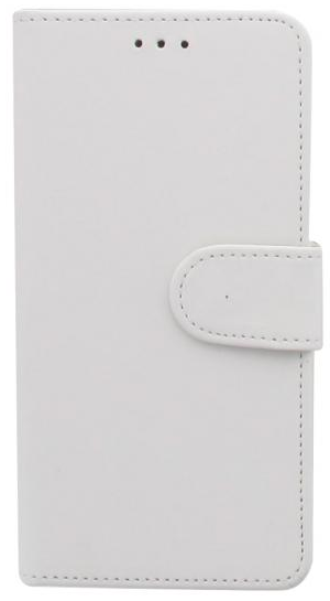 Nokia 3.1 2018 Boekhoesje Wit met Pasjeshouder