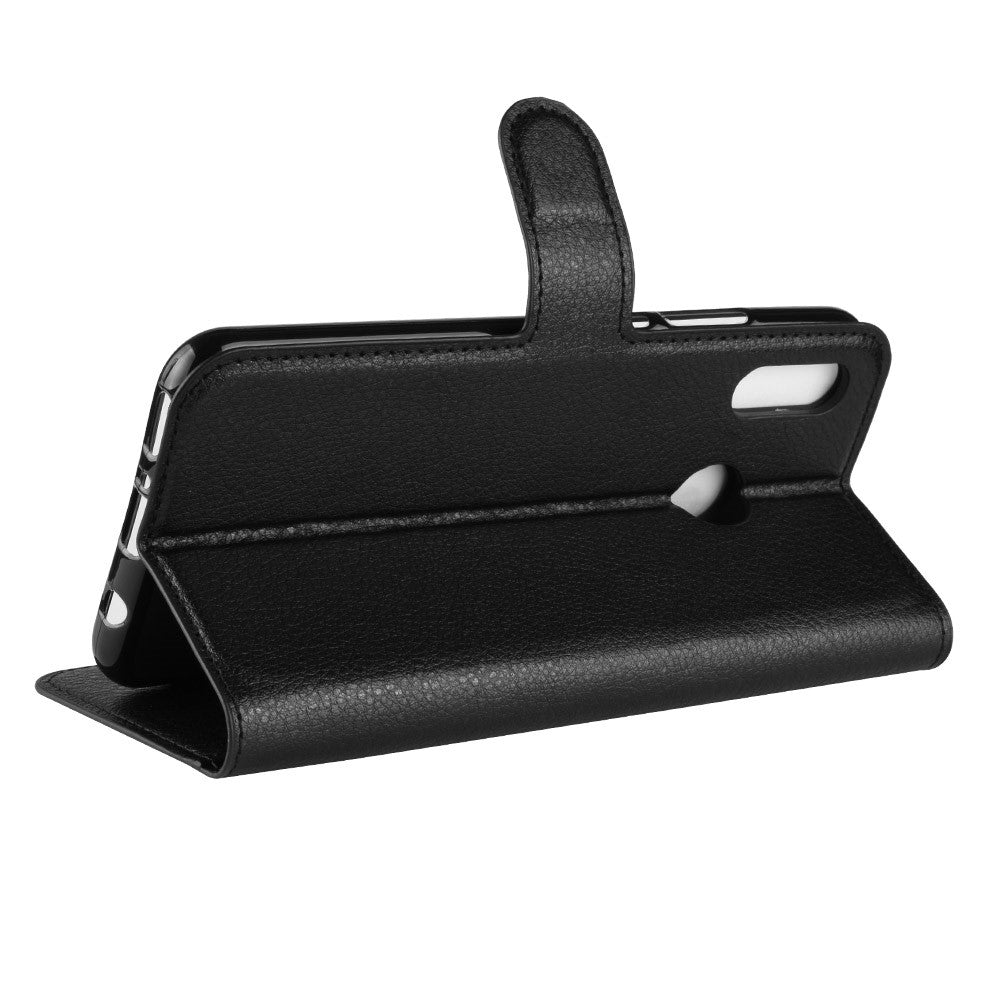 Huawei P Smart Plus Hoesje Zwart met Pasjeshouder