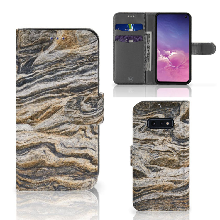 Samsung Galaxy S10e Bookcase Steen