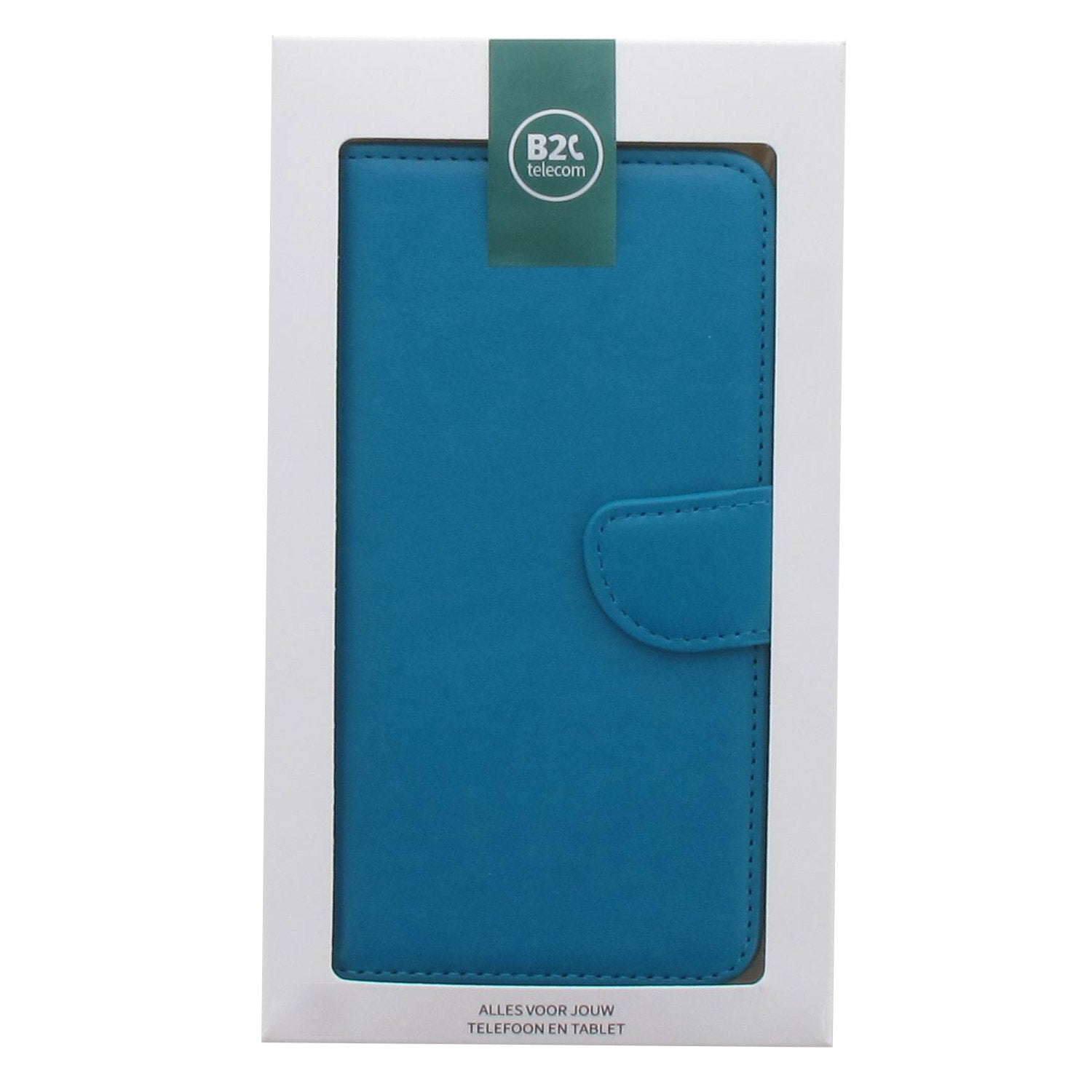 Apple iPhone Xs Max Hoesje Blauw met Pasjeshouder