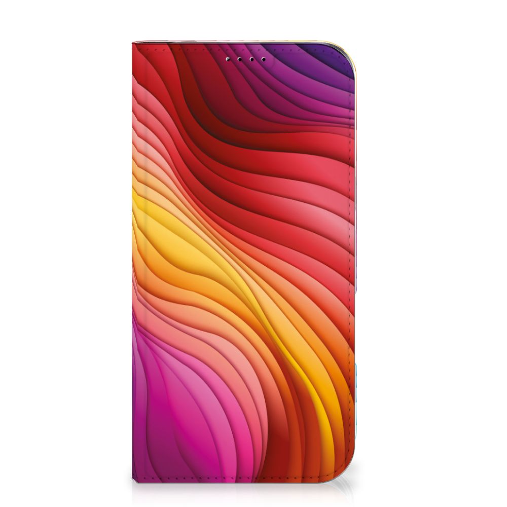 Stand Case voor iPhone 16 Plus Regenboog