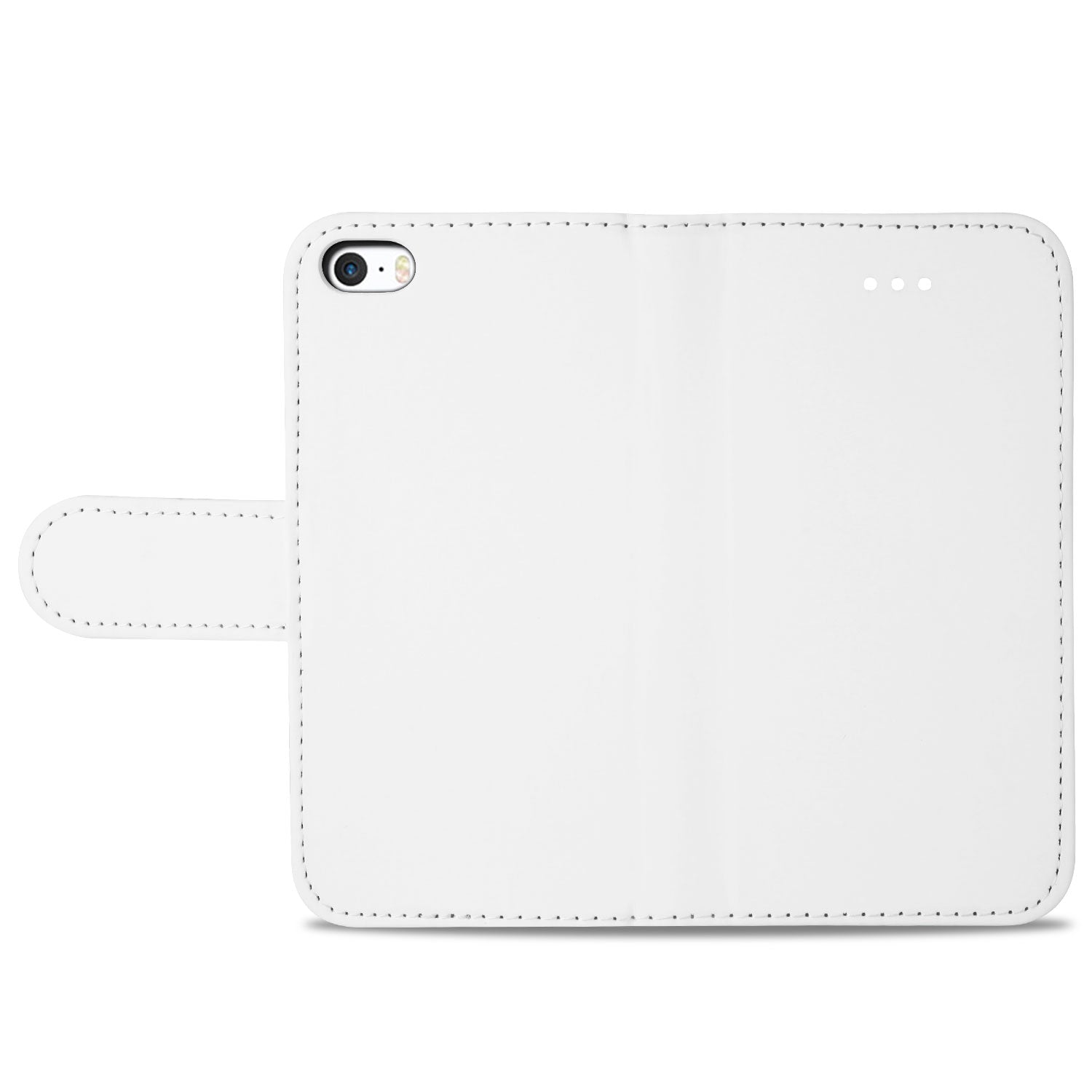 Apple iPhone 5 | 5s | SE Hoesje Wit met Pasjeshouder