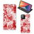 Mobiel BookCase iPhone 12 Pro Max Angel Skull Rood - B2C Telecom