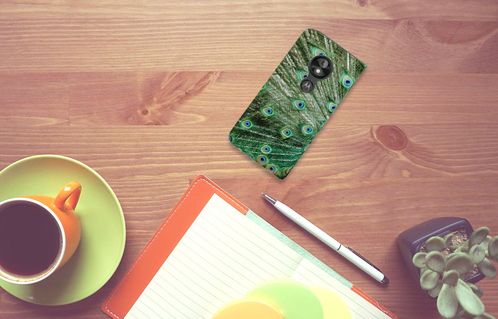 Motorola Moto E5 Play Hoesje maken Pauw