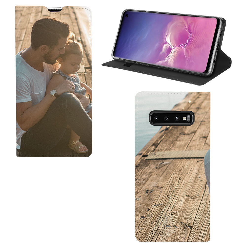 Samsung Galaxy S10 Stand Case Hoesje Maken met Foto