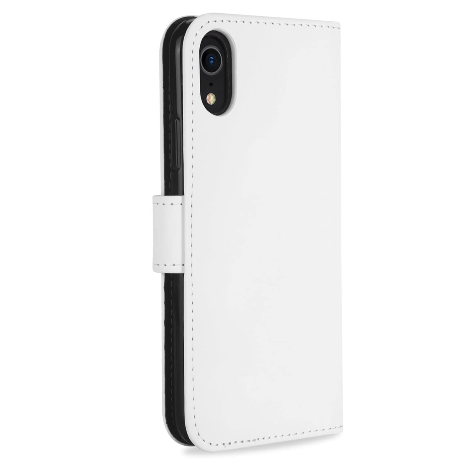 Apple iPhone Xr Telefoonhoesje Wit met Pasjeshouder