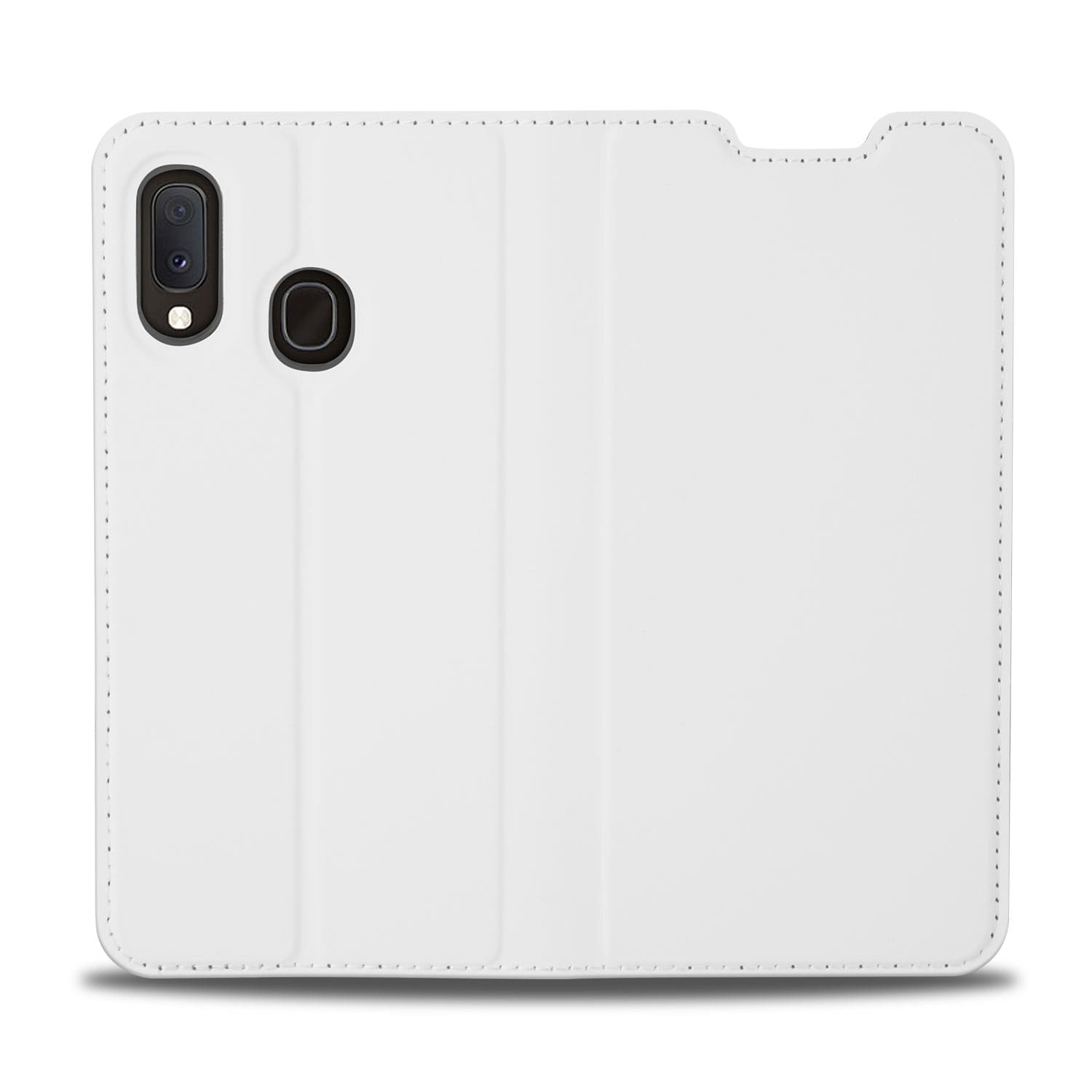 Samsung Galaxy A20e Hoesje Wit met Pashouder