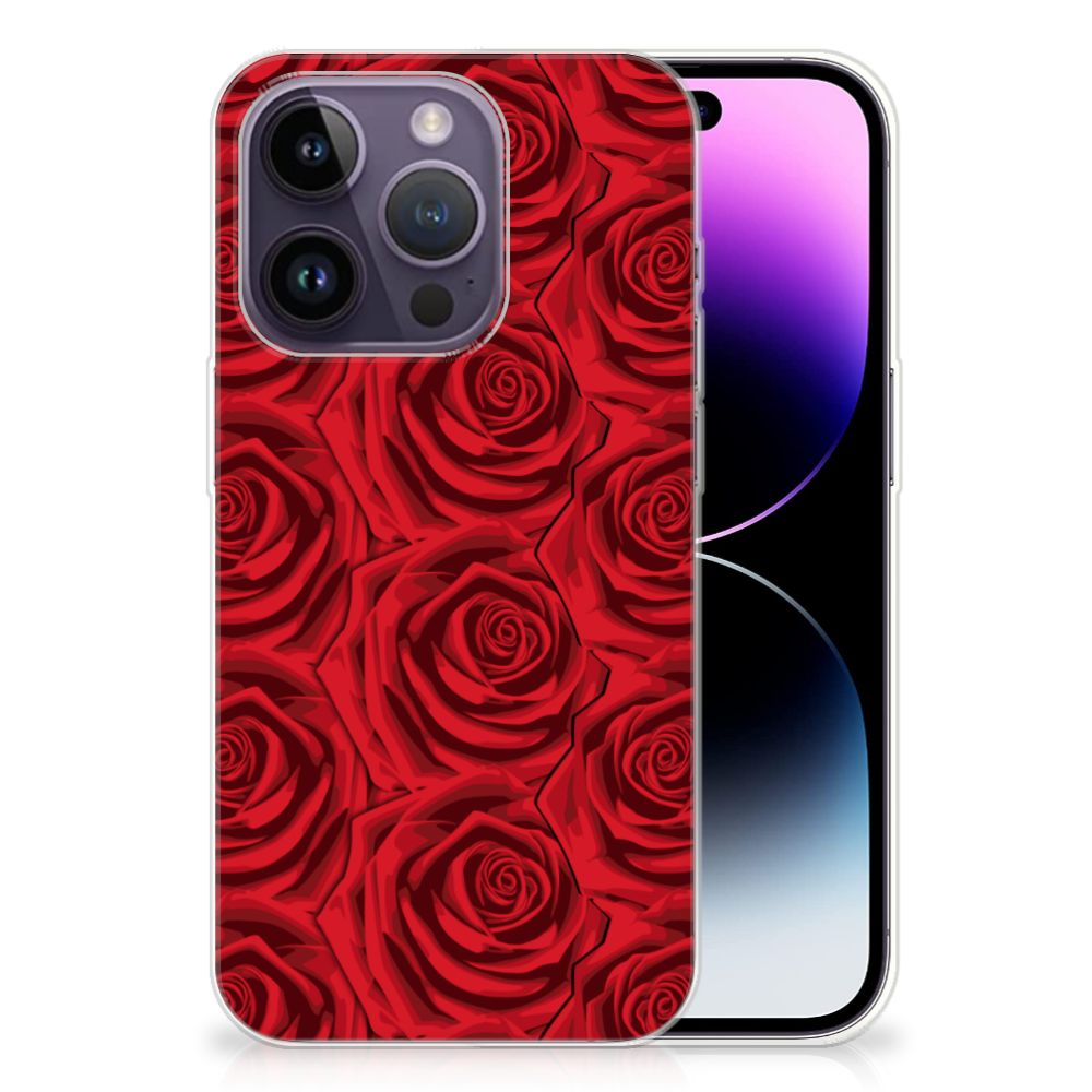 Apple iPhone 14 Pro TPU Case Red Roses B2C Telecom