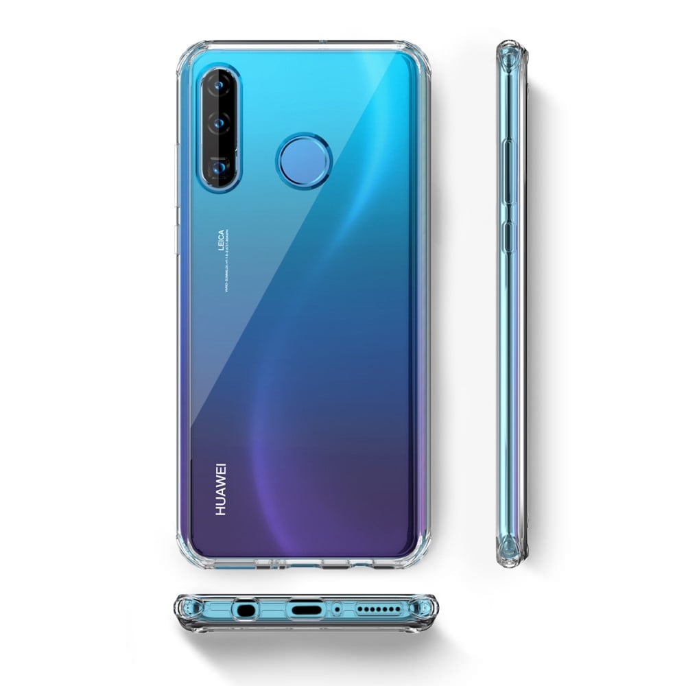 Huawei P30 Lite Anti-Shock Hoesje Transparant