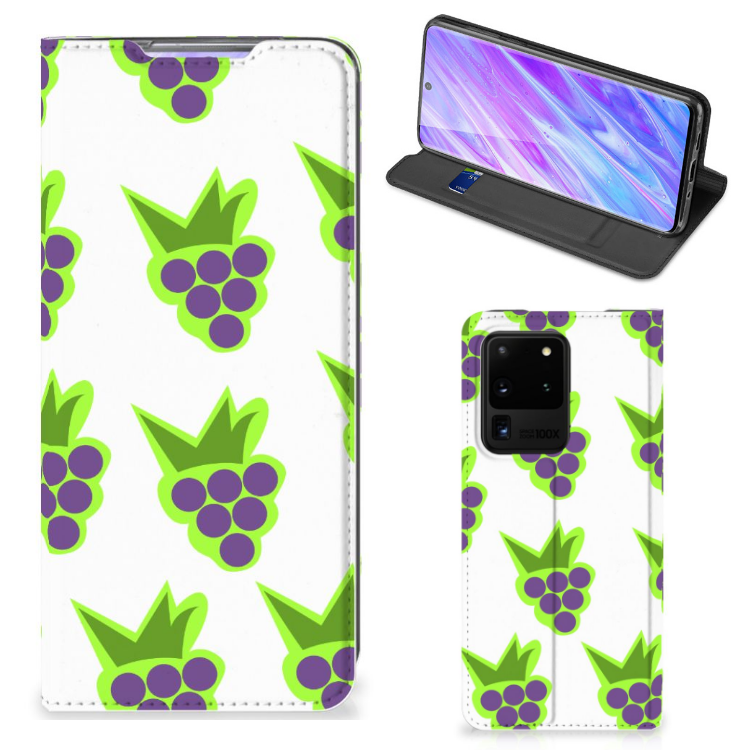 Samsung Galaxy S20 Ultra Flip Style Cover Druiven - B2C Telecom