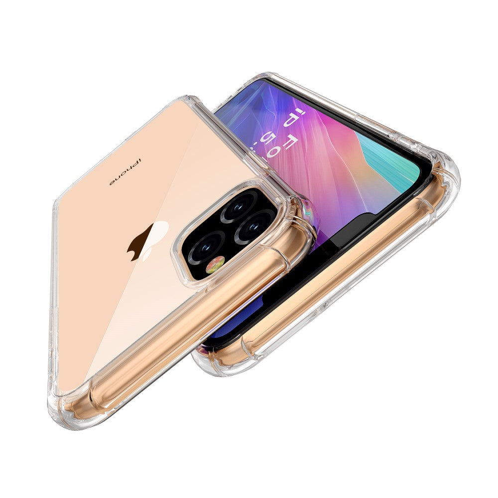 Apple iPhone 11 Pro Max TPU Hoesje Anti-shock Transparant