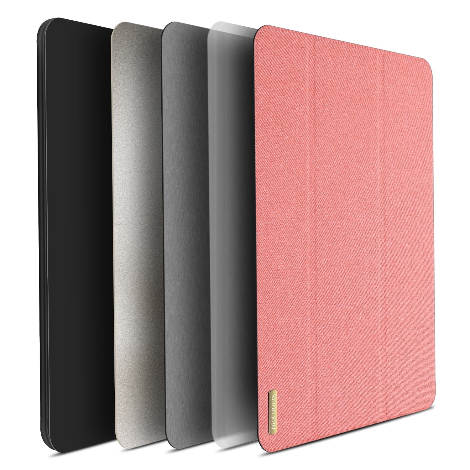 Samsung Galaxy Tab S6 Hoes Rose Tri-Fold