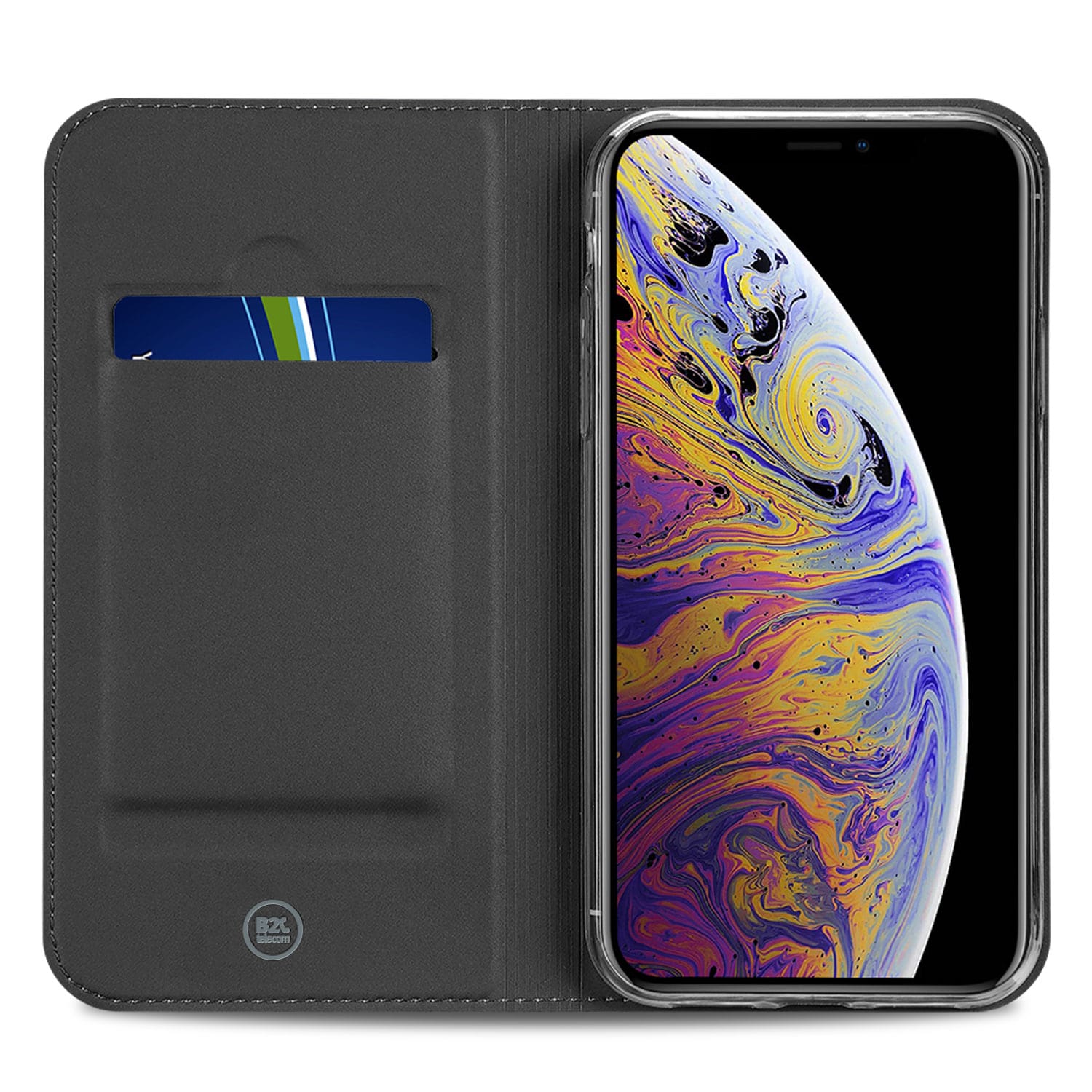 Apple iPhone 11 Hoesje Wit met Standaardfunctie