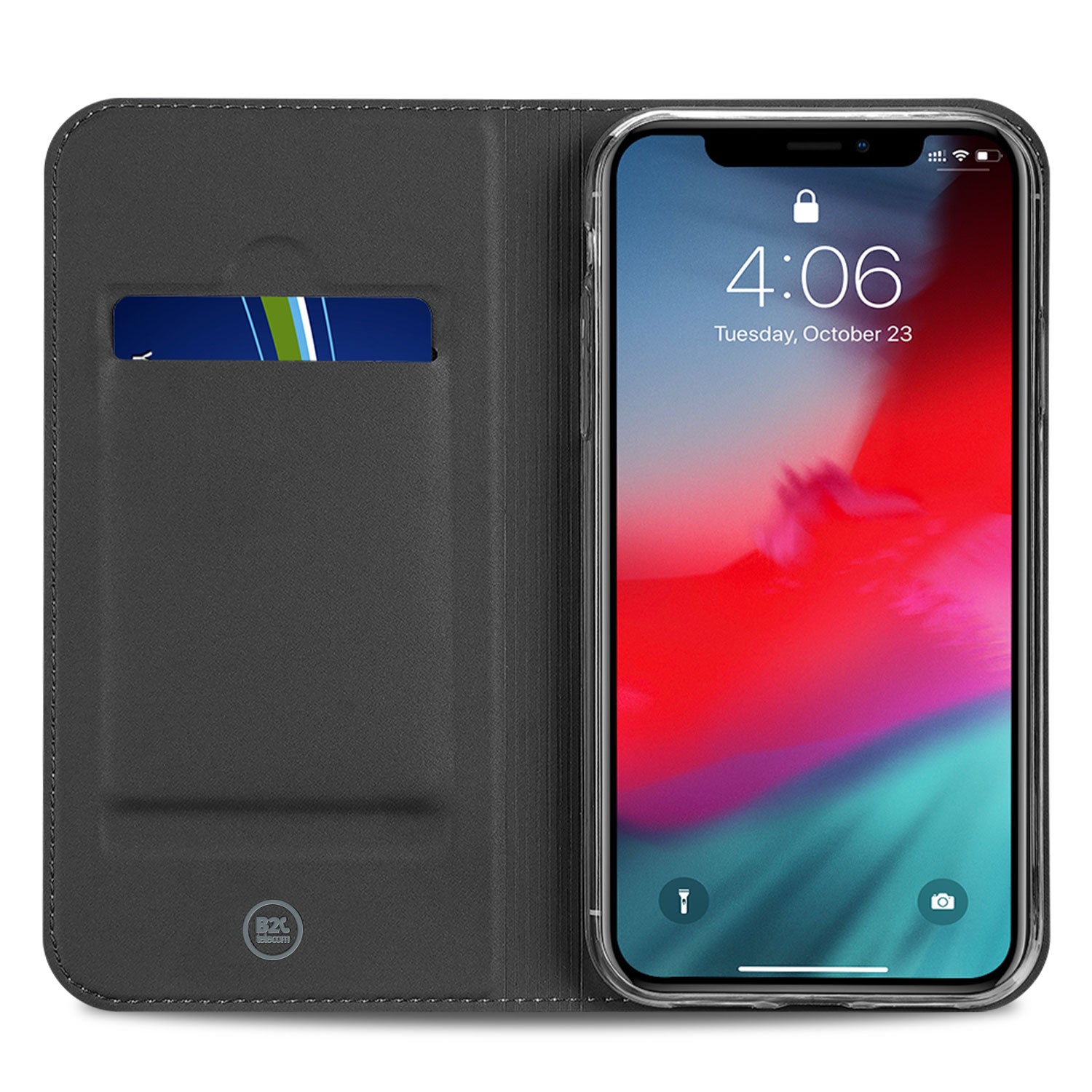 Apple iPhone 11 Pro Hoesje Wit met Standaardfunctie