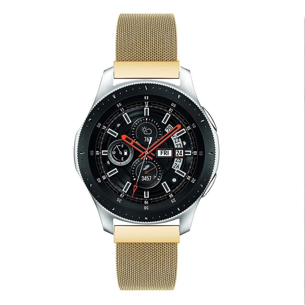 Milanees Bandje Goud Samsung Galaxy Watch (46 mm)
