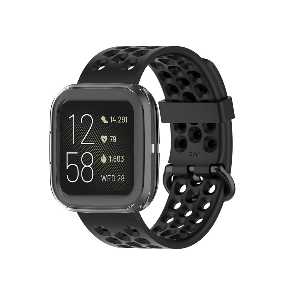 TPU Siliconen Cover Fitbit Versa 2 Transparant