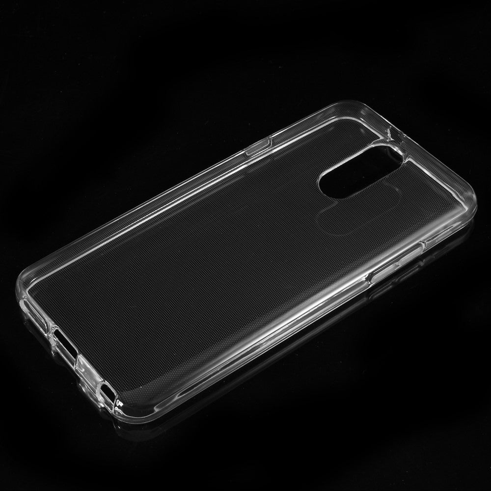 LG Q7 Siliconen Hoesje Transparant