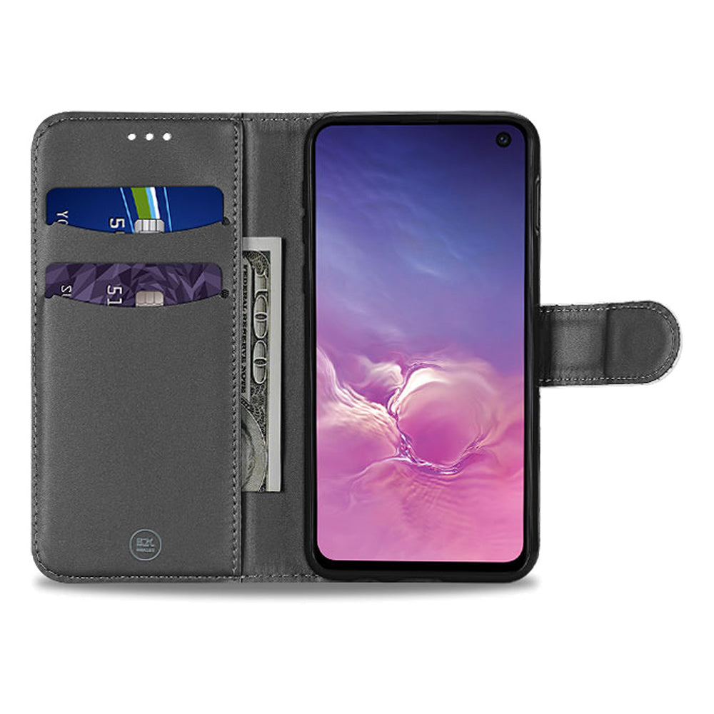 Samsung Galaxy S10e Hoesje Maken met Foto met ruimte voor pasjes en contant geld.