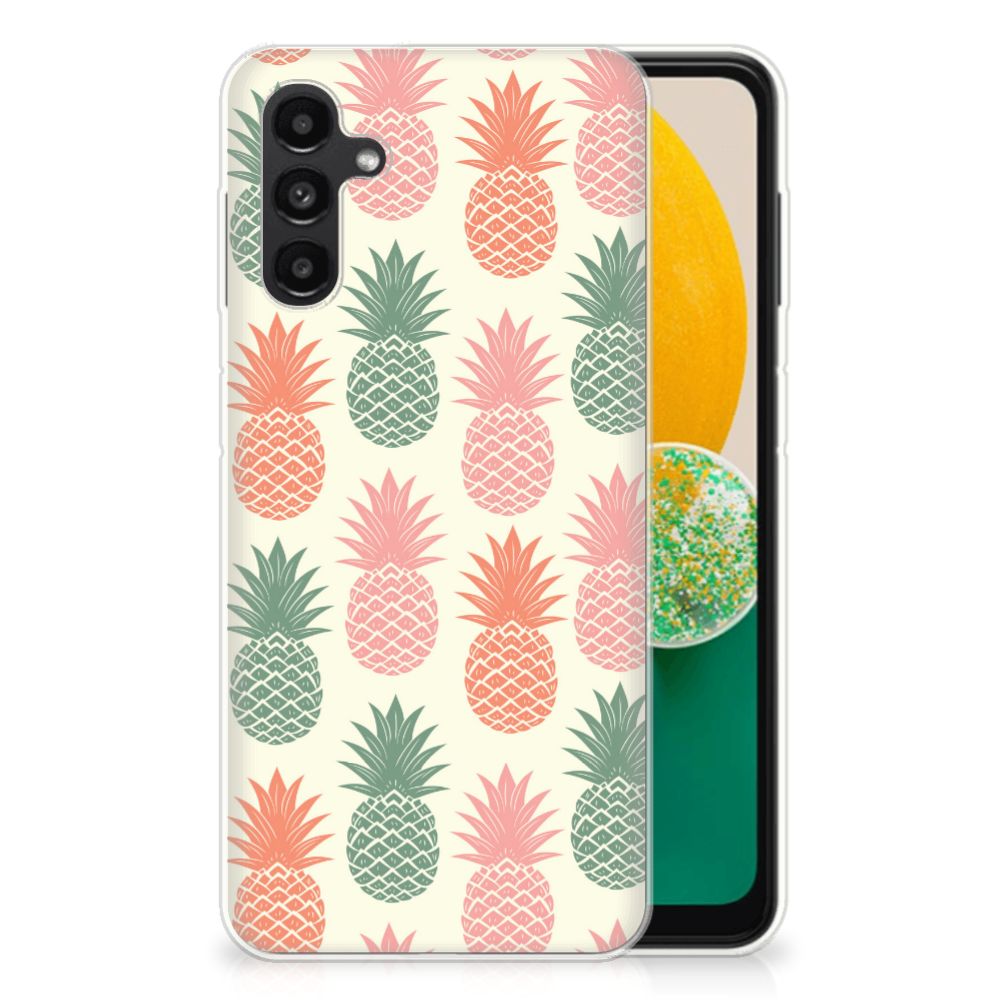 Samsung Galaxy A13 | A04s Siliconen Case Ananas