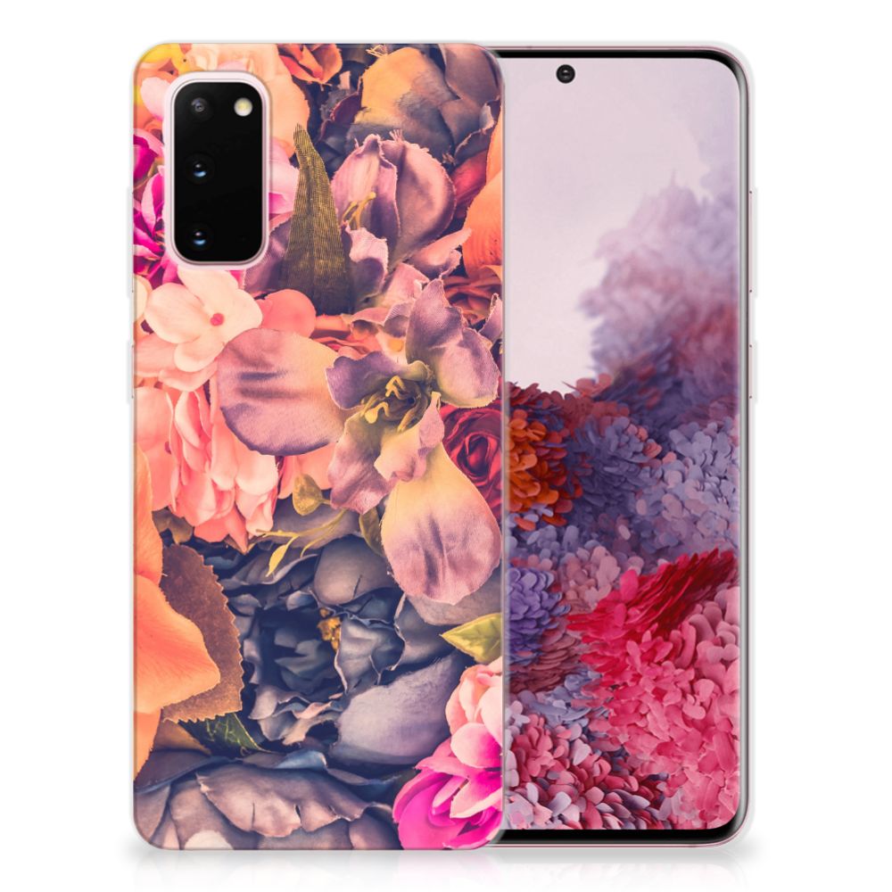 Samsung Galaxy S20 TPU Case Bosje Bloemen B2C Telecom