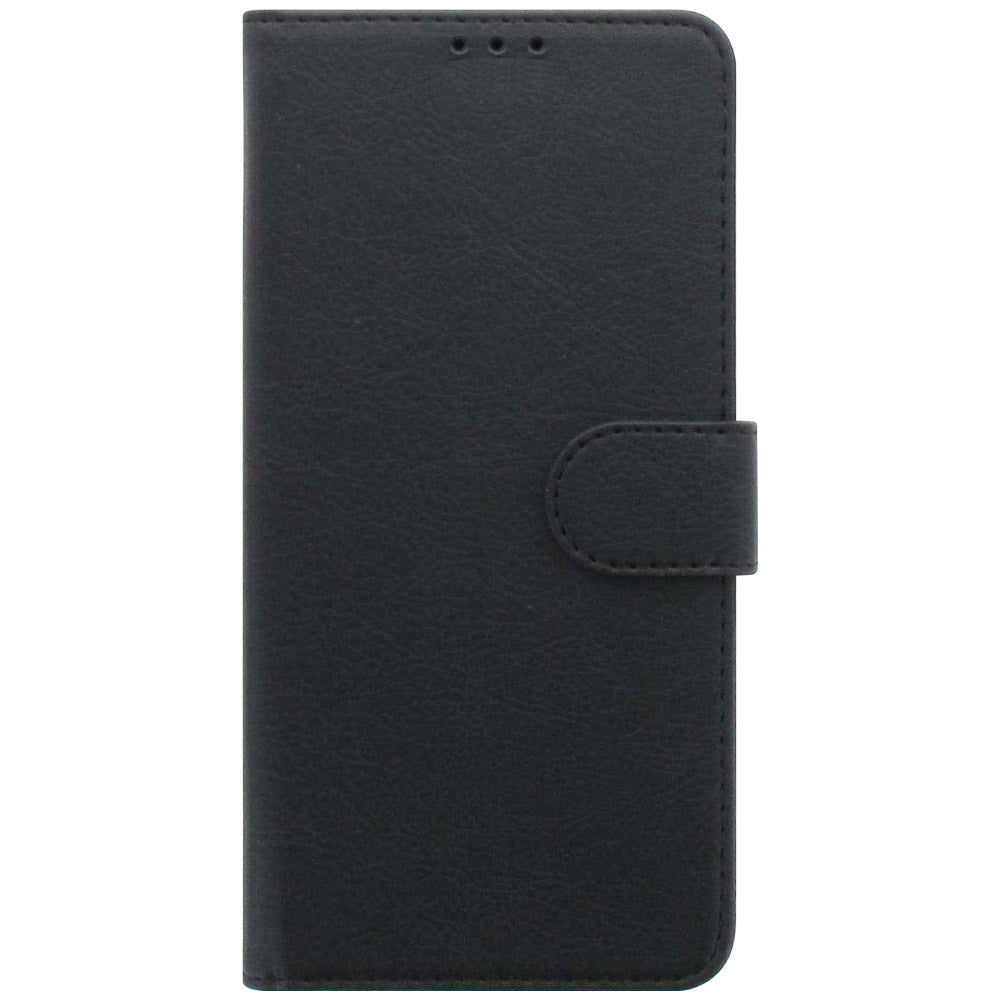 Motorola One Action Hoesje Zwart met Pasjeshouder