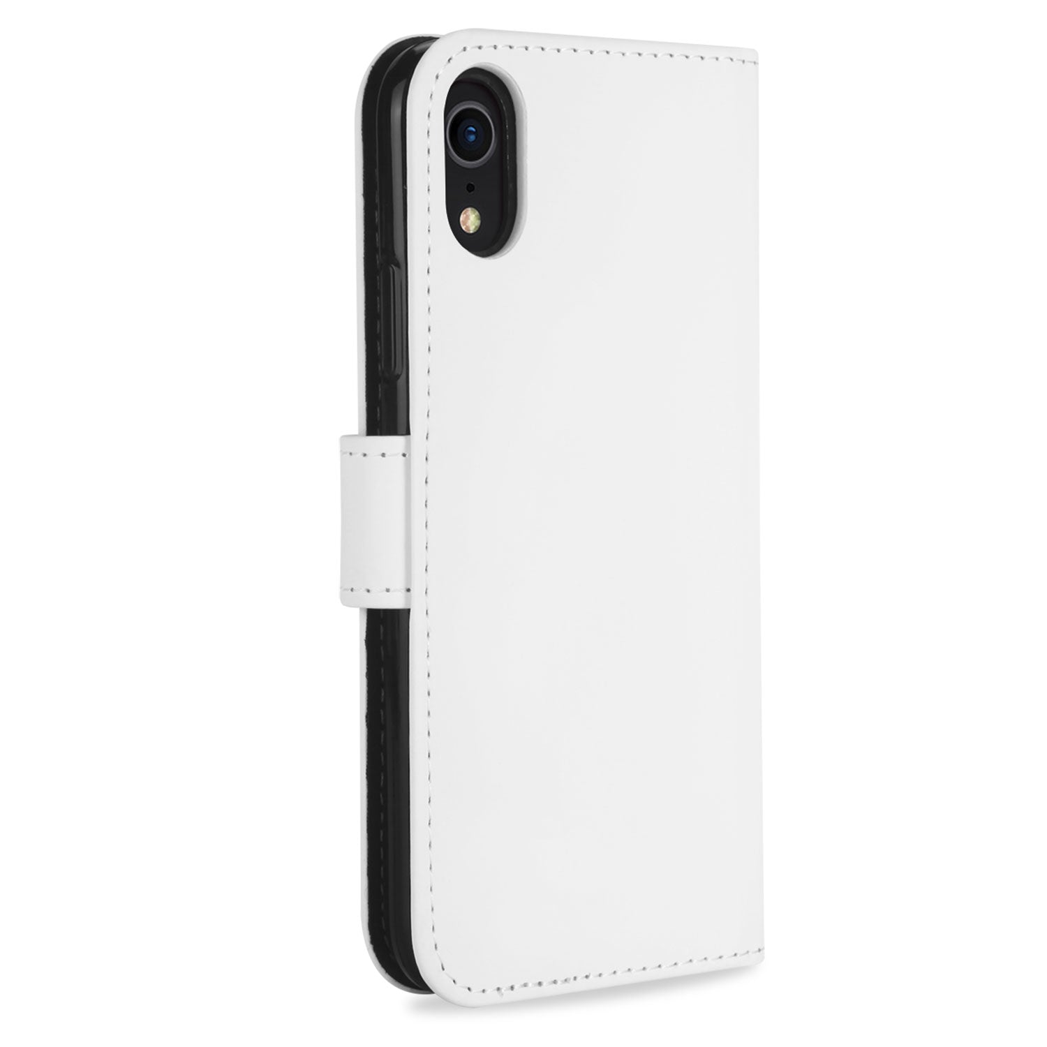 Apple iPhone Xs Max Telefoonhoesje Wit met Pasjeshouder
