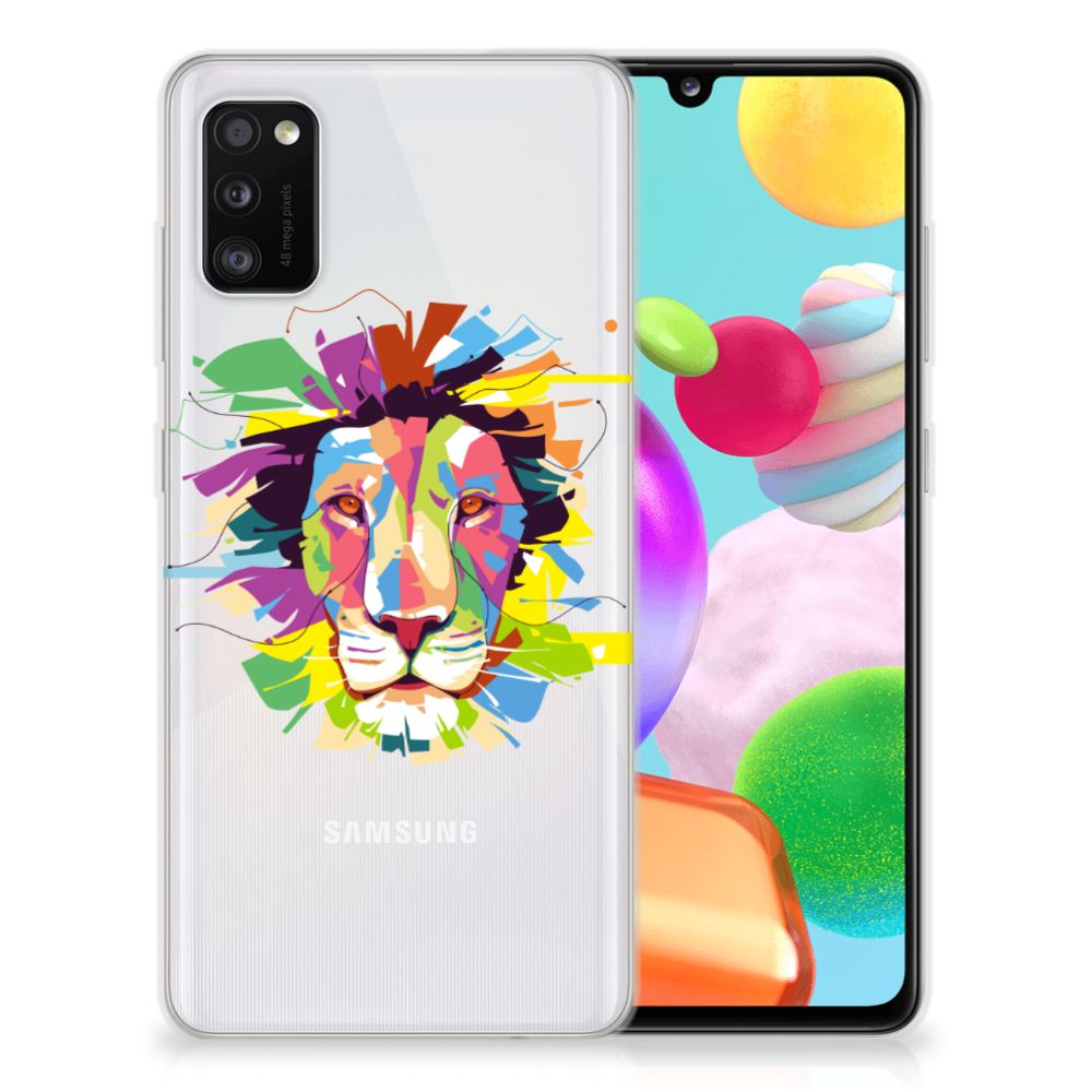 Samsung Galaxy A41 Telefoonhoesje met Naam Lion Color B2C Telecom