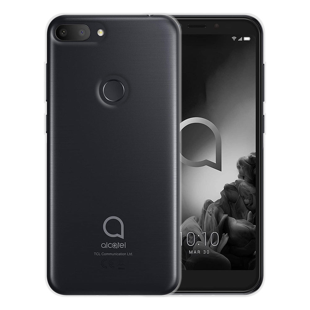 Back Cover Alcatel 1S (2019) TPU Siliconen Hoesje Transparant