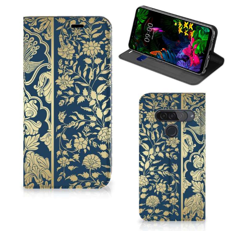 LG G8s Thinq Smart Cover Beige Flowers - B2C Telecom