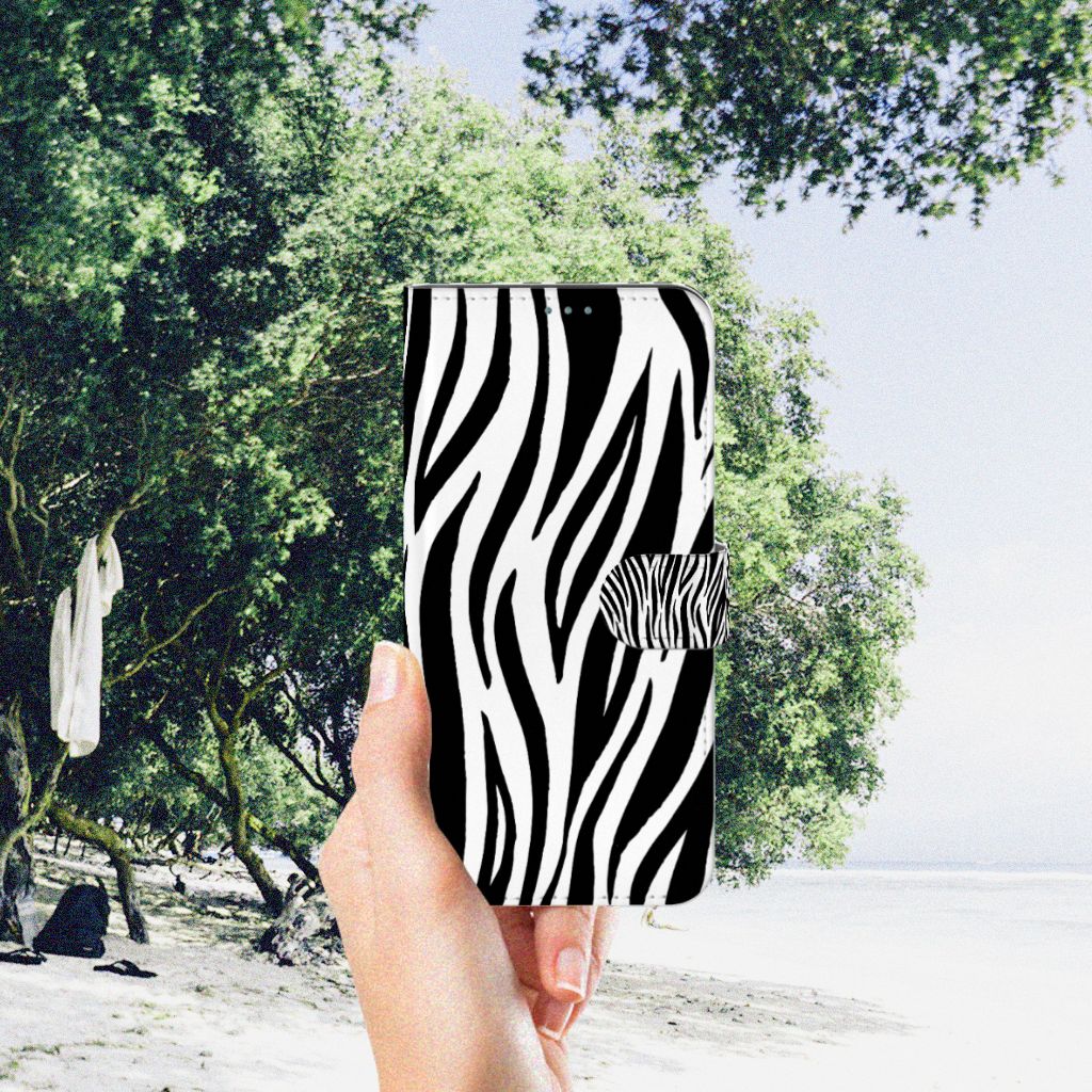 Nokia X10 | Nokia X20 Telefoonhoesje met Pasjes Zebra