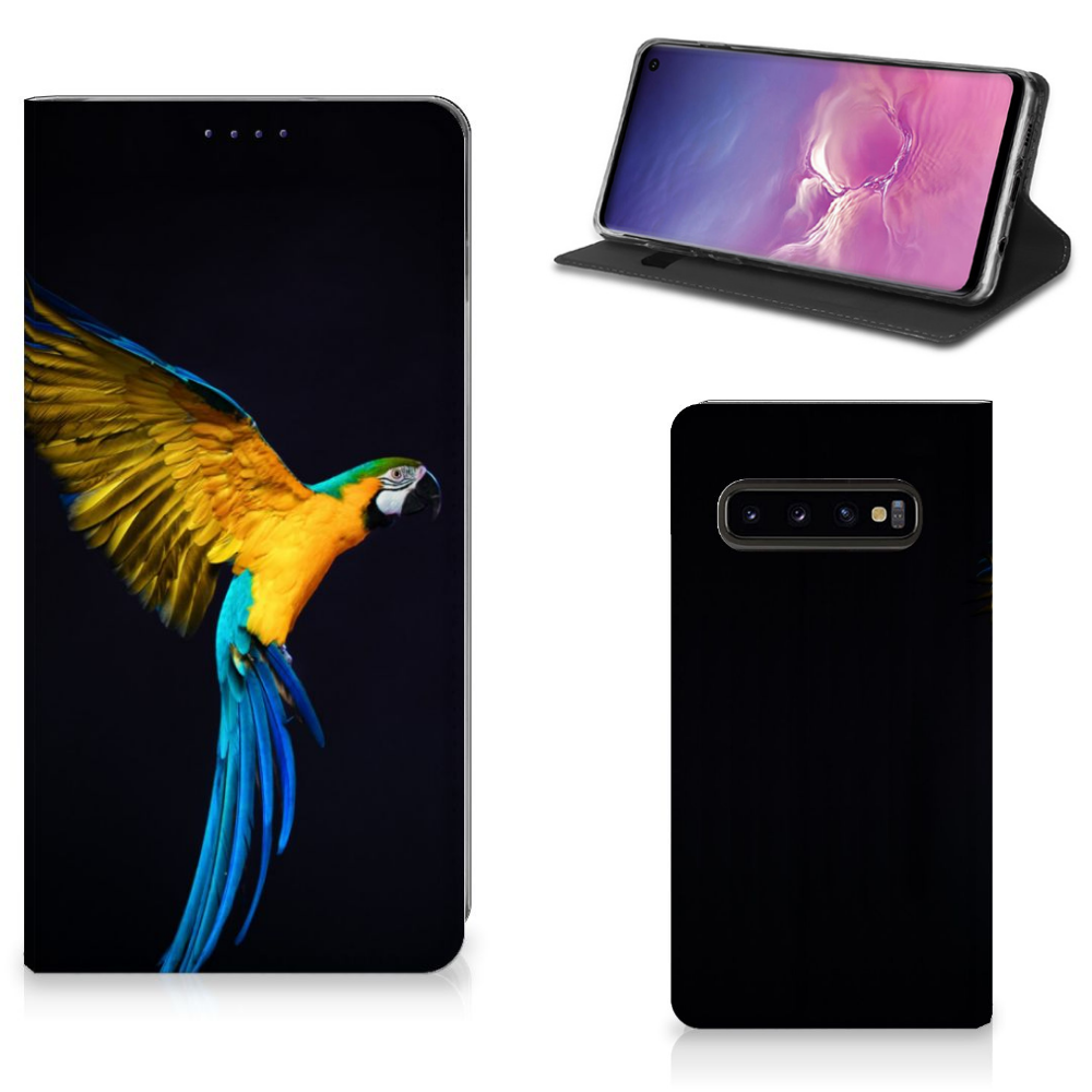 Samsung Galaxy S10 Hoesje maken Papegaai