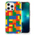 Apple iPhone 13 Pro Doorzichtige Silicone Hoesje Blokken B2C Telecom