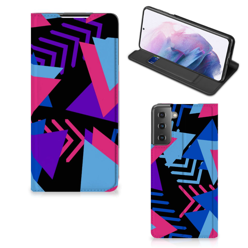 Samsung Galaxy S21 Plus Stand Case Funky Triangle